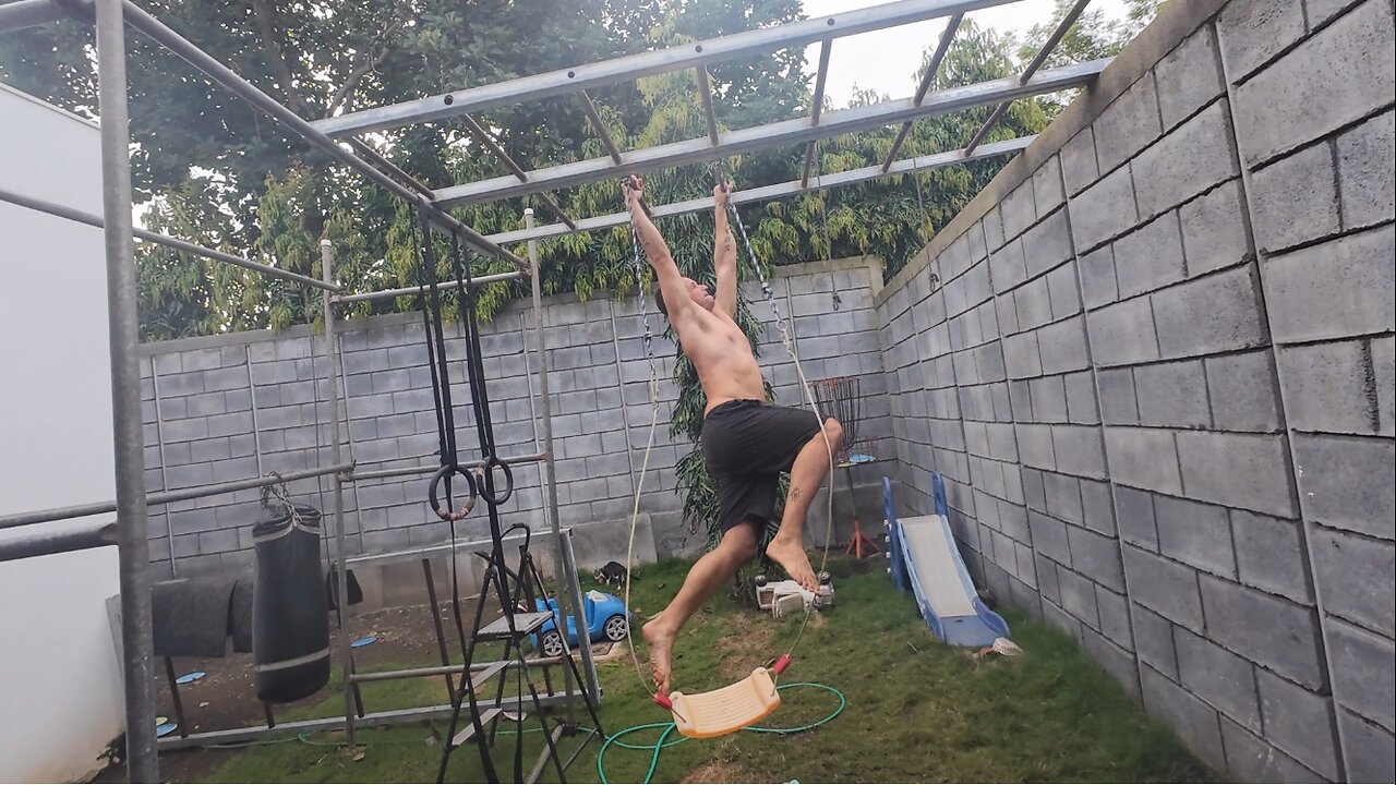 Father & Son Workout in Nicaragua - Cut Day 140 - Grip & Forearms with 1 Set to Failure