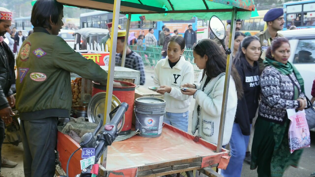 Eating Girls Panipuri Prank