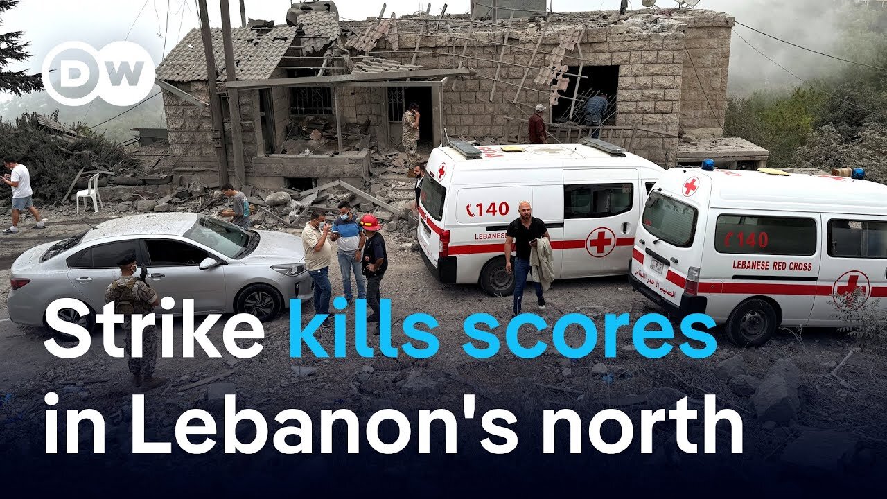 At least 21 killed in Israeli strike on village in northern Lebanon | DW News