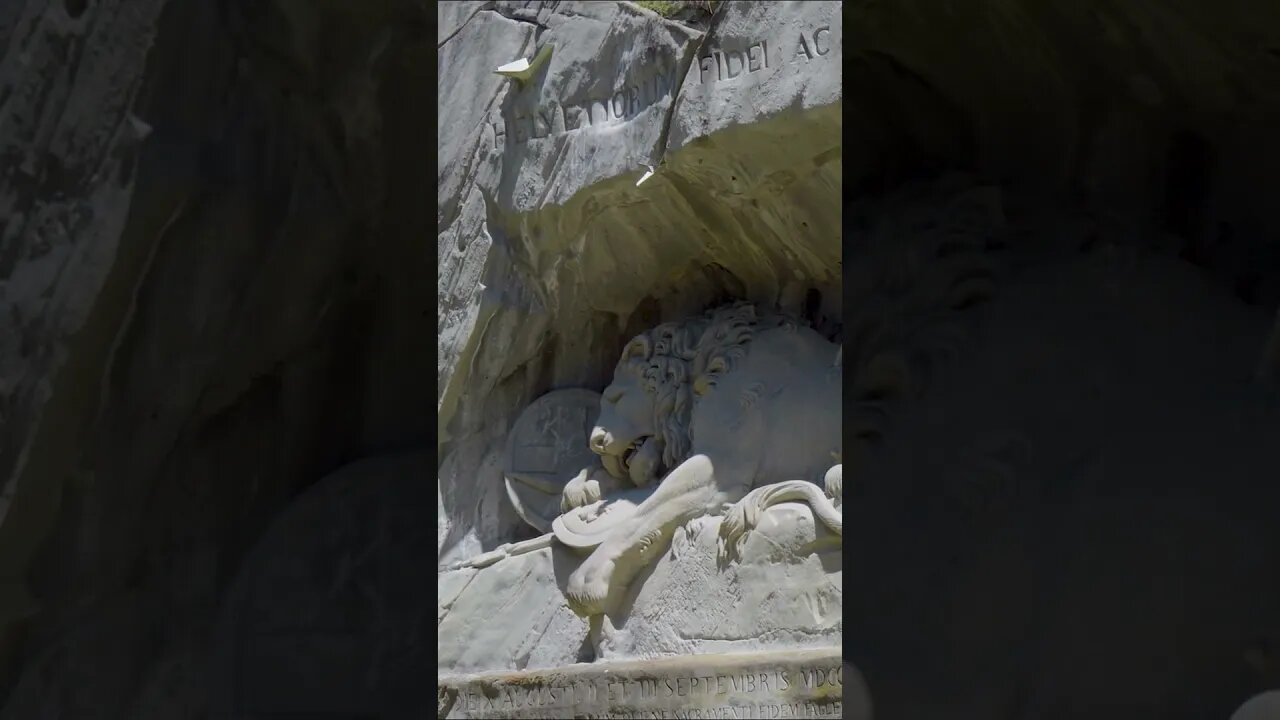 Lion Monument of Lucerne #shorts #short