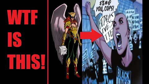 WTF! Hawk Girl Is An Antifa Soldier! What Is DC Doing!?