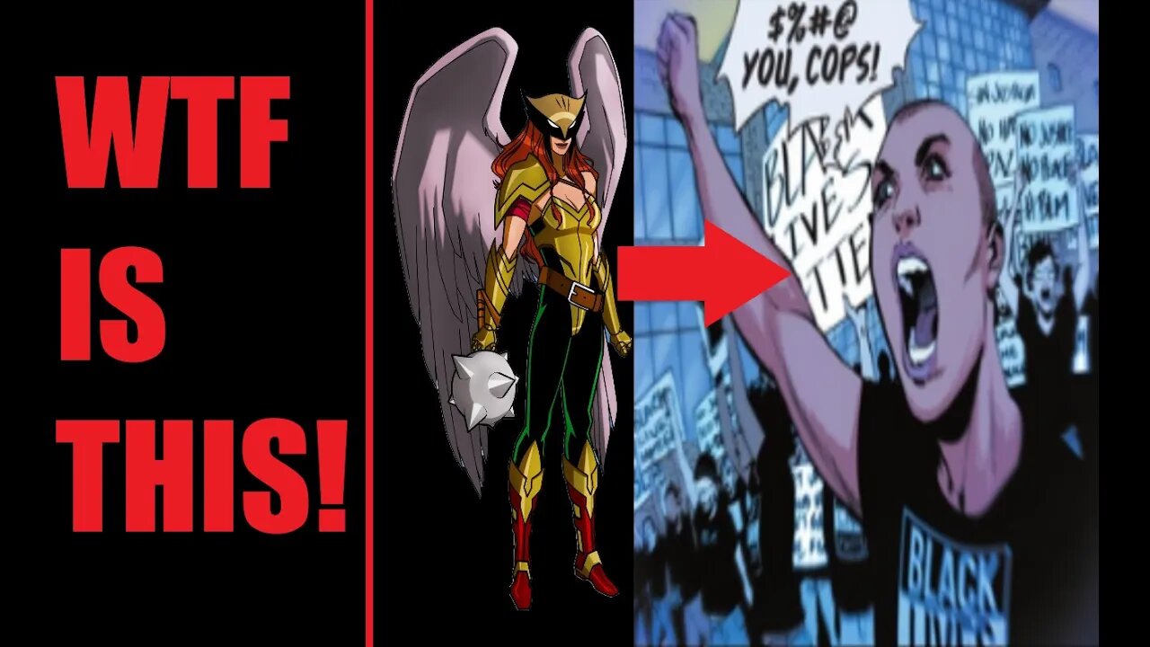 WTF! Hawk Girl Is An Antifa Soldier! What Is DC Doing!?