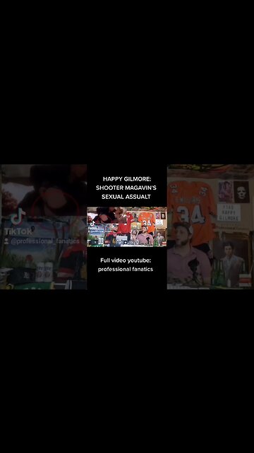 A bad sexual assault in Happy Gilmore.. #subscribe #shortsfunny #like #viral