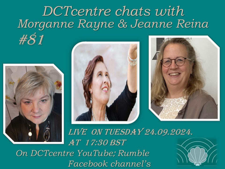 It’s time to leave your comfort zone # Visionary Morganne in DCTcentre Chats #81# Live 24.09.2024