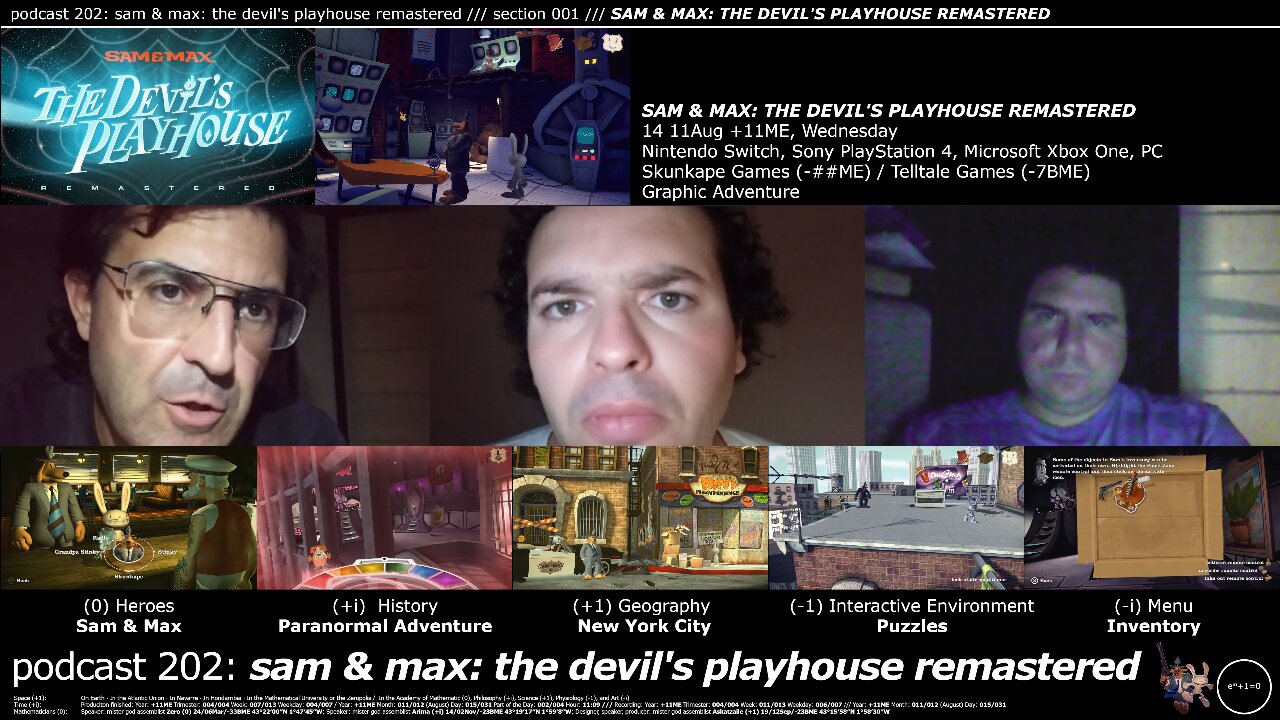 +11 004/004 007/013 006/007 podcast 202: sam & max: the devil's playhouse remastered