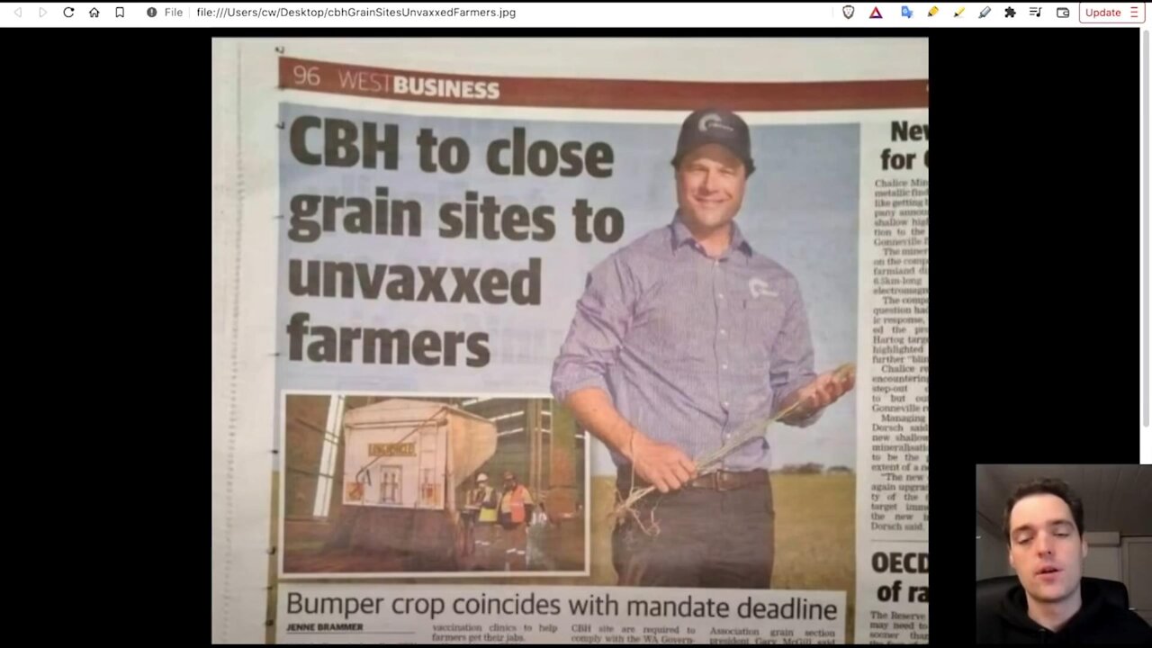 FARMERS & TRUCKERS STOPPED AS FOOD SUPPLY COLLAPSES