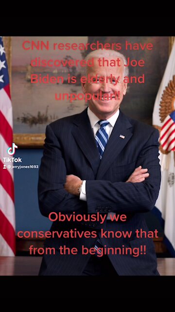 CNN finally realized Biden is unfit for President!!