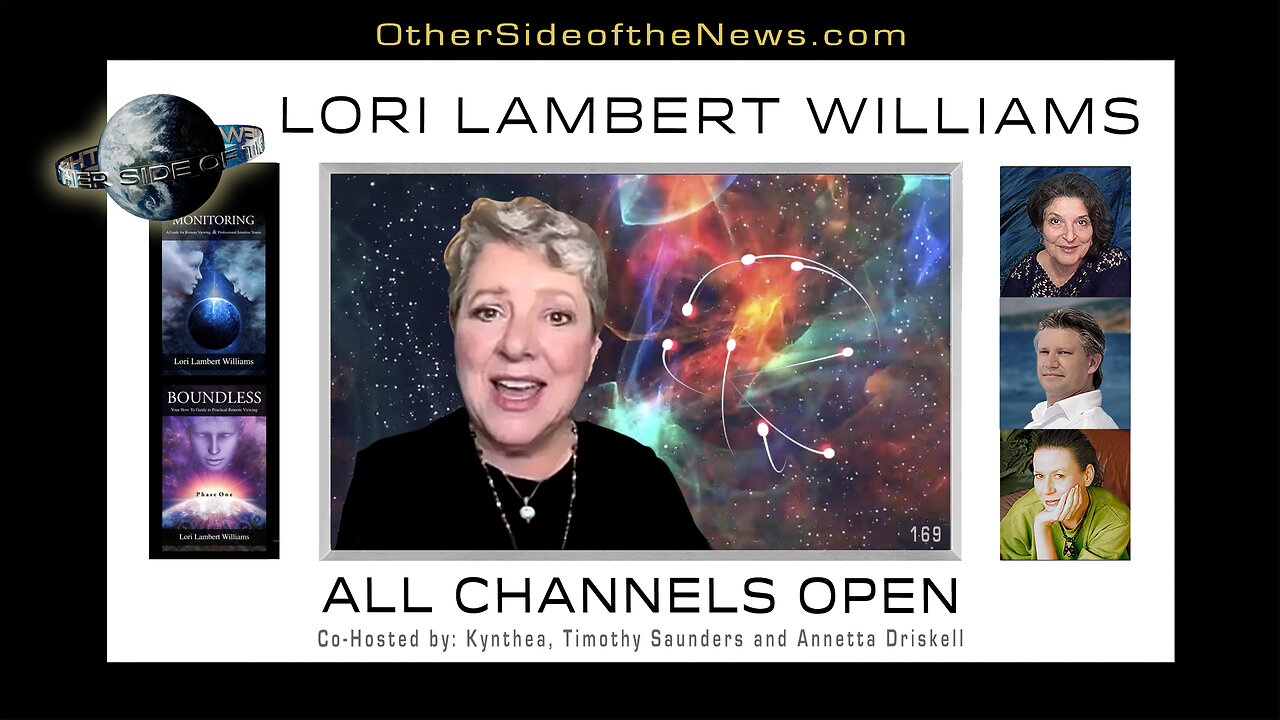 LORI LAMBERT WILLIAMS | ALL CHANNELS OPEN # Remote Viewing, # CRV