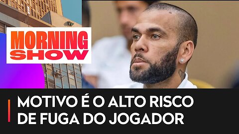 Justiça da Espanha decide manter Daniel Alves em prisão preventiva