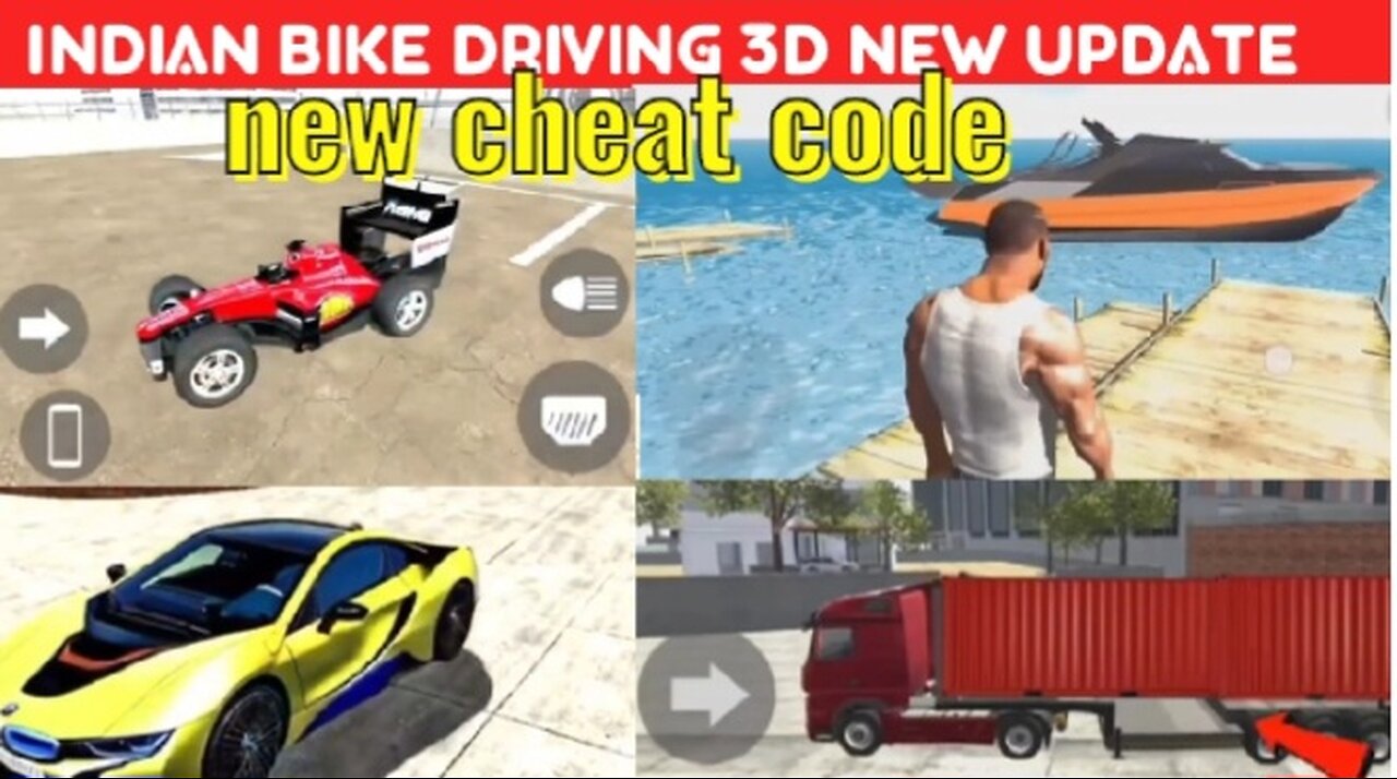 Indian Bike driving 3d new update code