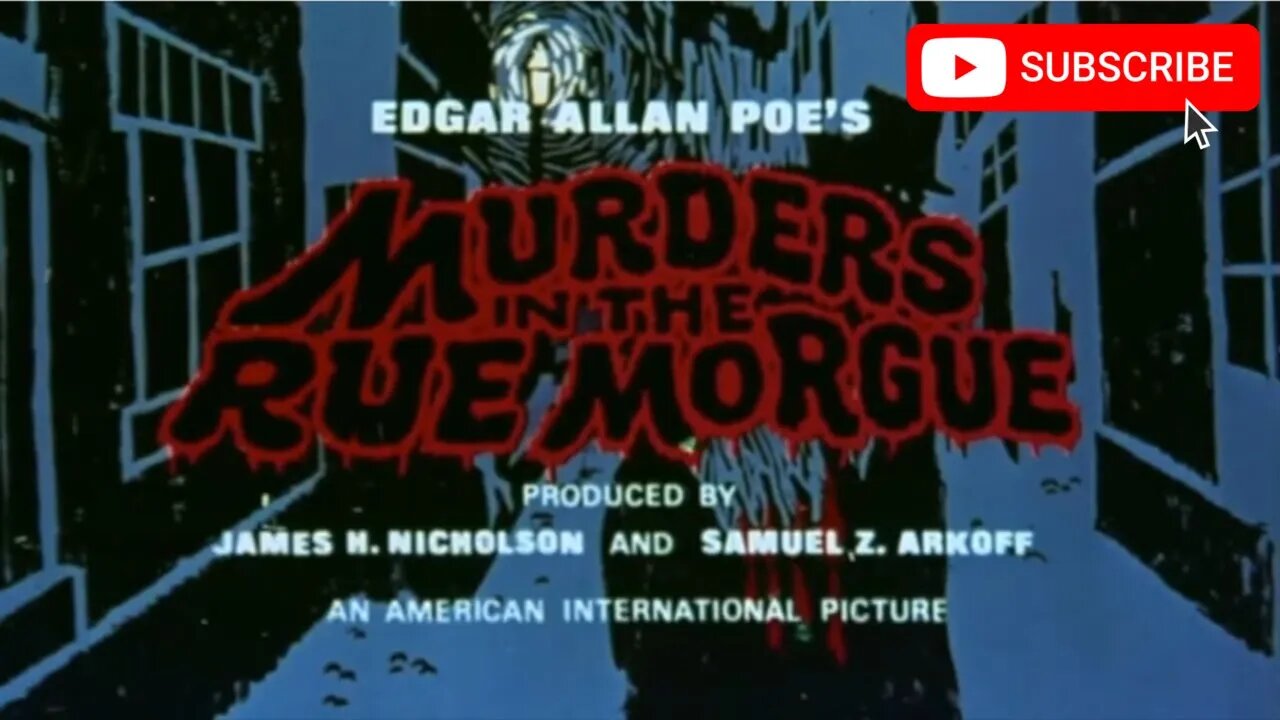 MURDERS IN THE RUE MORGUE (1971) Trailer [#murdersintheruemorguetrailer]