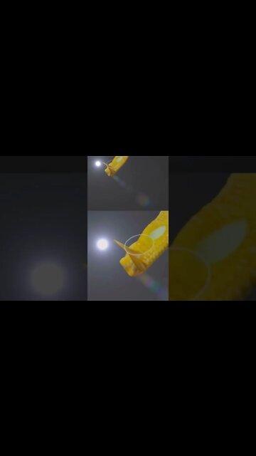 Corn Morphing Spaceship #spaceship #space #corn