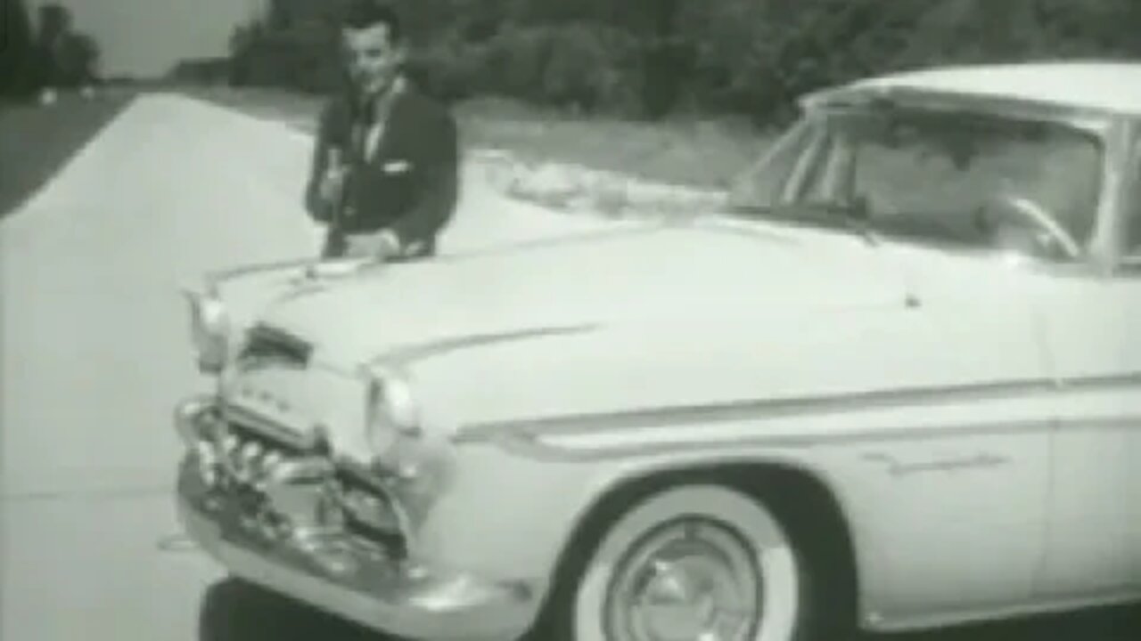 1955 DeSoto w George Fenneman Commercial