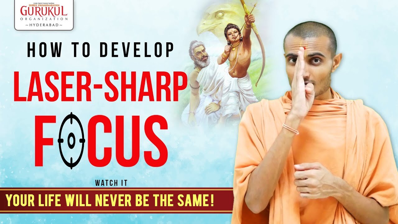 Develop Laser-sharp Focus | बकध्यानं |Be Ideal Student-Part 2