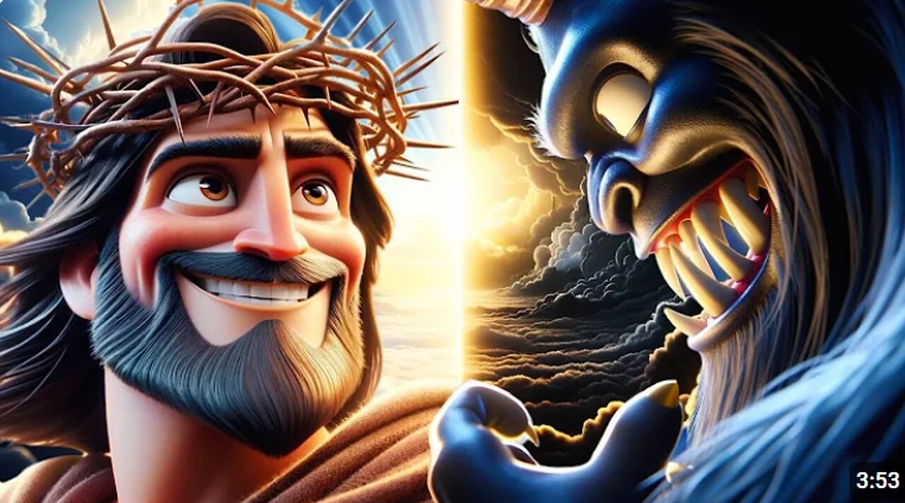 Jesus Defeats the Beast | AI Animation