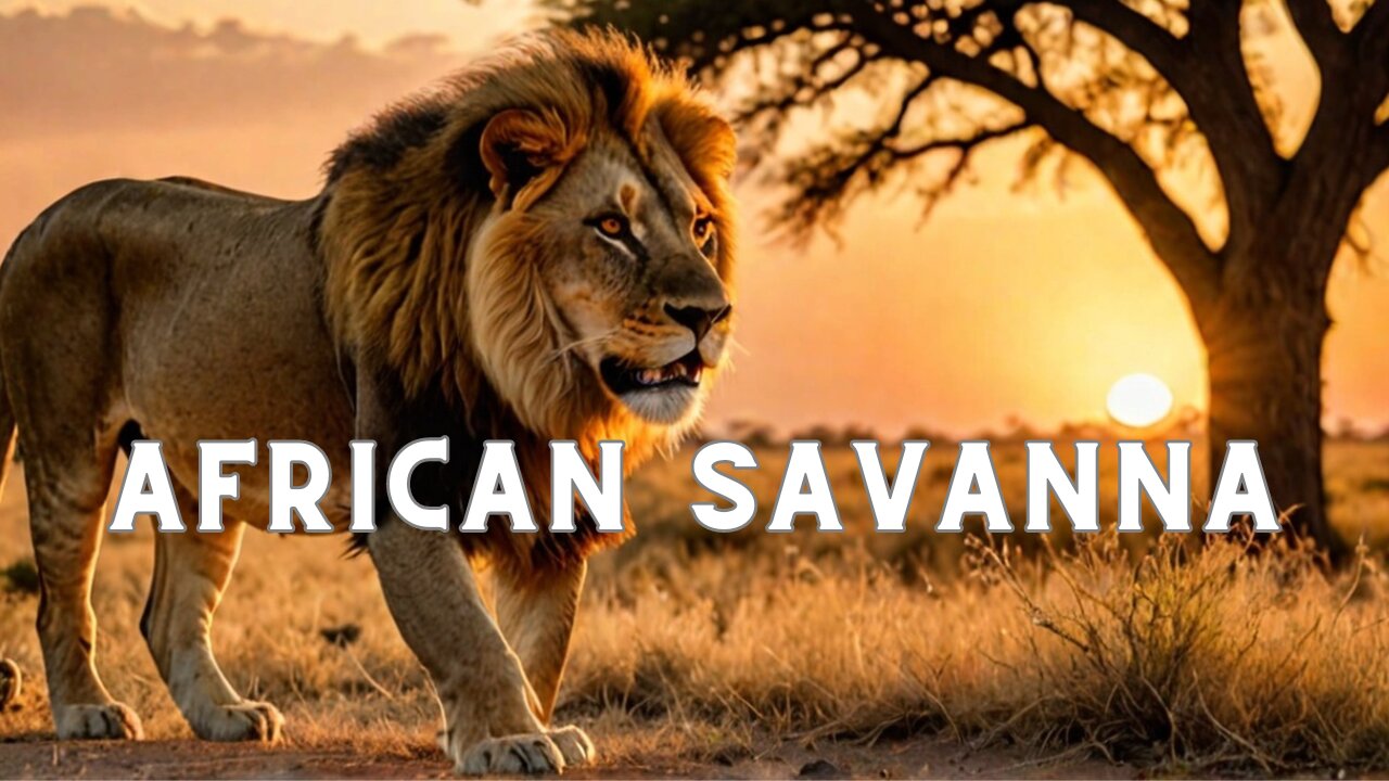 Up Close with Africa's Big Five: A Journey through the Savanna #Wildlife