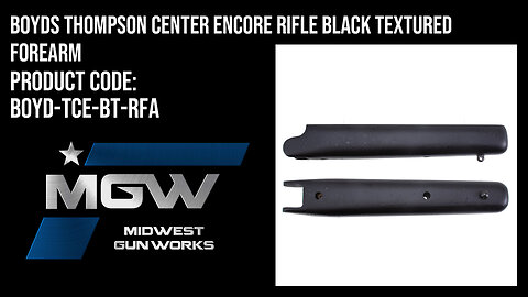 Boyds Thompson Center Encore Rifle Black Textured Forearm - BOYD-TCE-BT-RFA