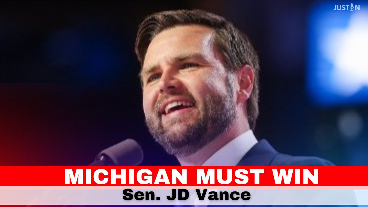 Why Michigan is Must Win - Senator JD Vance Stops In