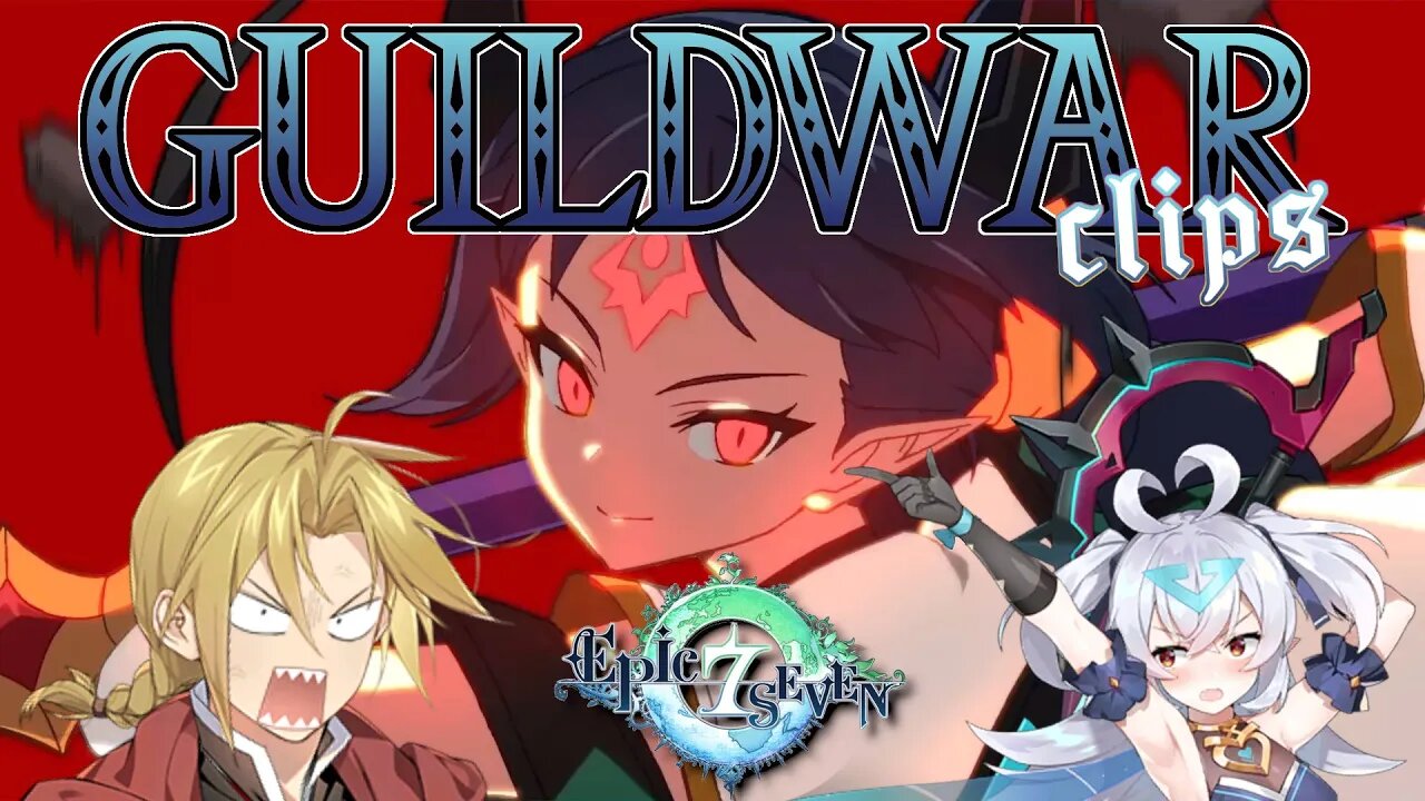 This could have ended very badly - Epic Seven GuildWar Clips