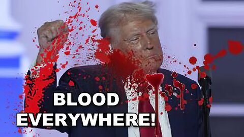 Trump hoax - blood all over the place