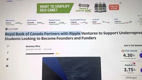 BREAKING…XRP RIPPLE CHOSE BY CANADA IN THEIR PAYMENTS SUMMIT. $$$