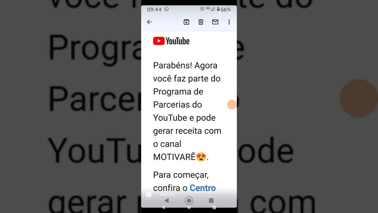 Mais um inscrito com monetização aprovado usando nossa estratégia