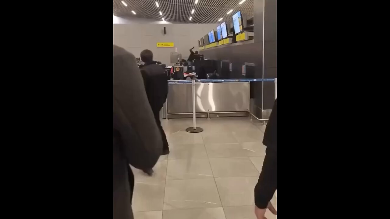 Man got denied flight and mashed up jfk airport