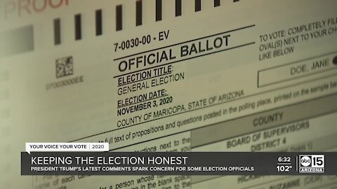 Arizona leaders working to ensure integrity of election