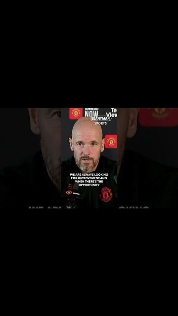 'Of course, we are Man United! Any opportunity we will strike in the last 2 weeks' | Erik ten Hag