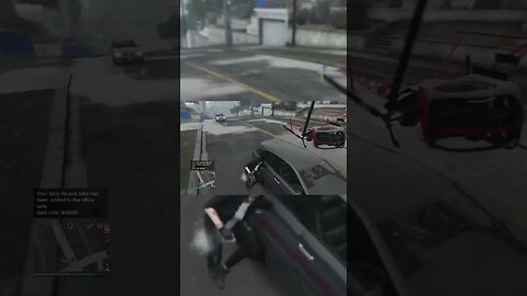 Landed it (sort of) #gtaonline #shorts