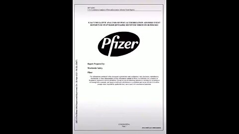 Pfizer’s own document - cv19 JAB side effects.... page after page after page...