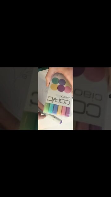 Vader without harsh line work #artwork #copic #markers #coloring #sketching #vader