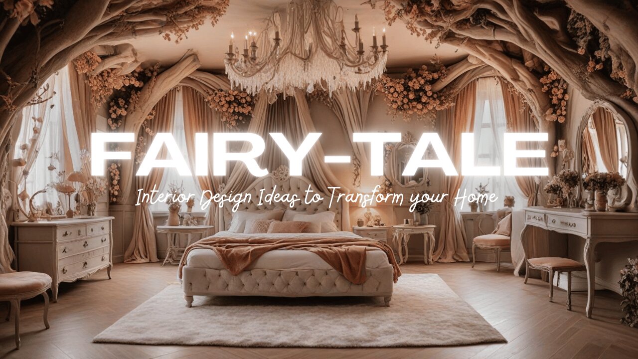 Fairy Tale Interior Design | Enchanting Fairy Tale Bedroom Makeover Journey.