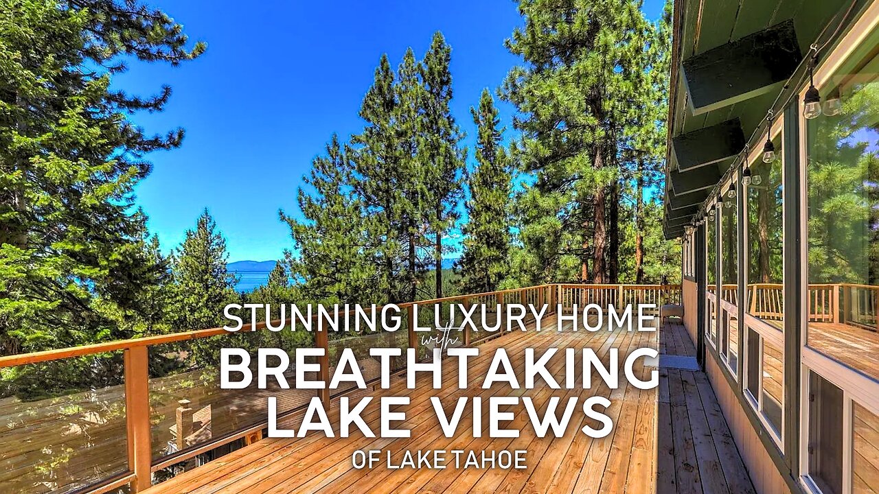 Stunning Luxury Home with BREATHTAKING Views of Lake Tahoe Nevada