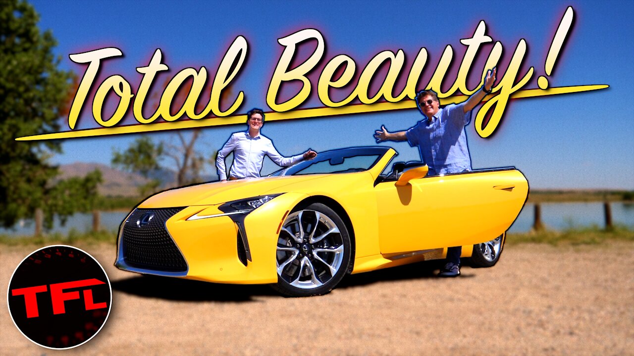 Here's Why The New 2021 Lexus LC 500 Convertible Is The Best Looking New Car You Can Buy Now!