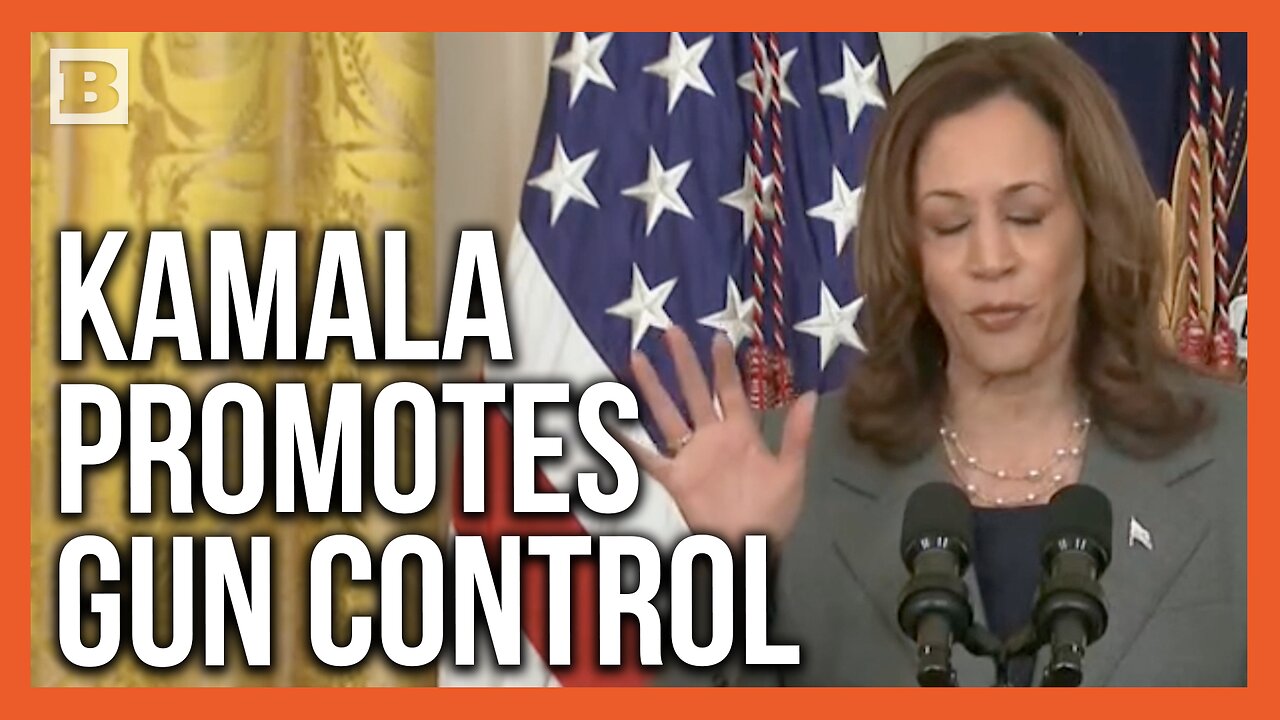 Kamala Pushes Assault Weapons Ban, Red Flag Laws While Saying She Supports 2nd Amendment