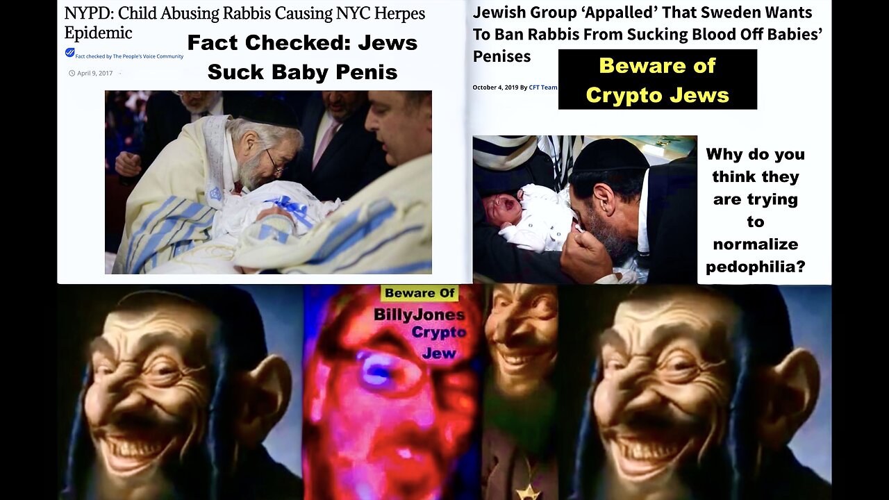 Rabbis Suck Circumcised Boys Jews Shun Women During Monthly Menstruation Lizard Glizard Victor Hugo