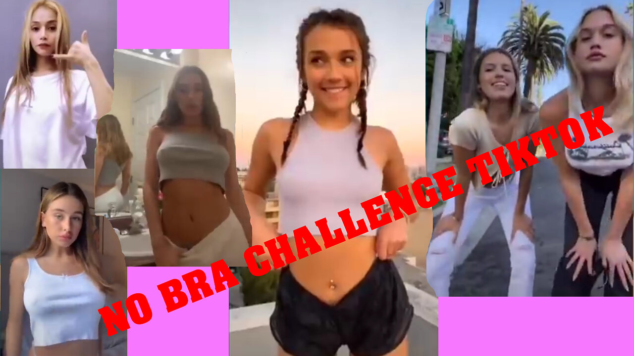 NO BRA CHALLENGE TIKTOK NO BRA CHALLENGE 5