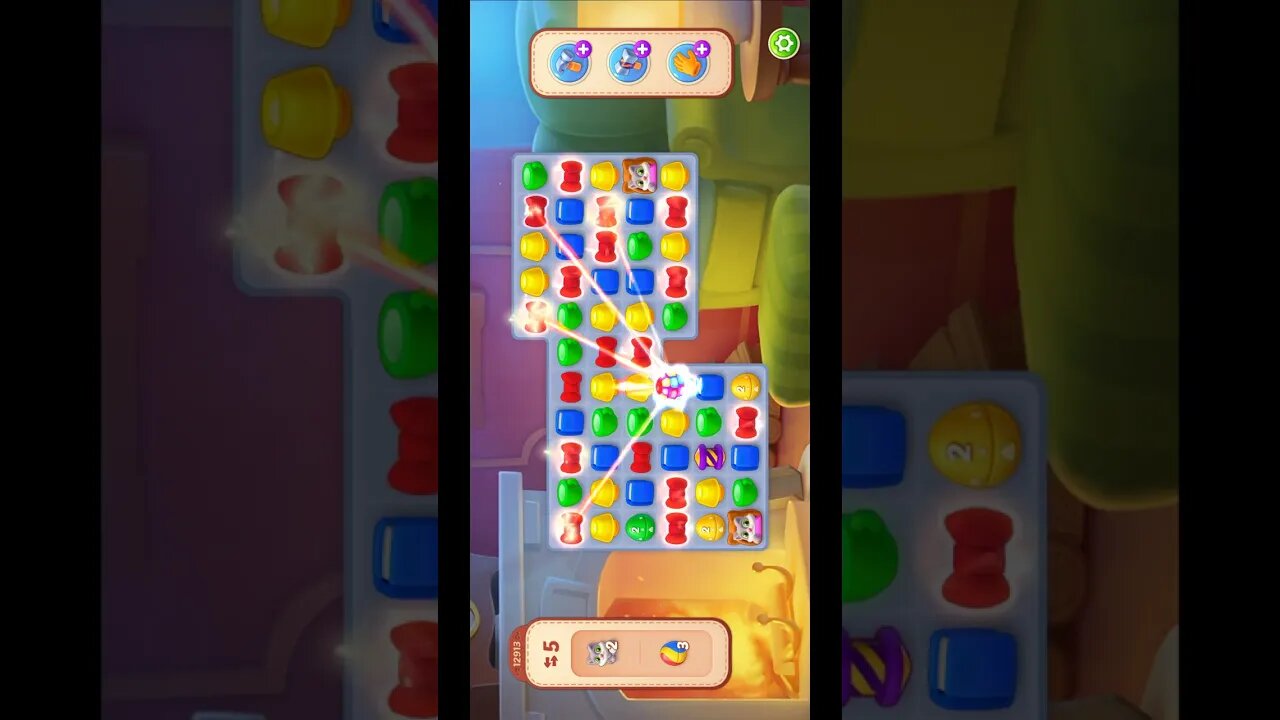 Shorts Playrix Homescapes Gameplay Walkthrough Level 12913-040