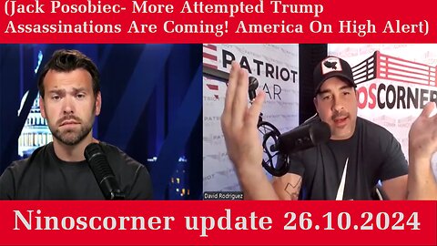 (Jack Posobiec- More Attempted Trump Assassinations Are Coming! America On High Alert)