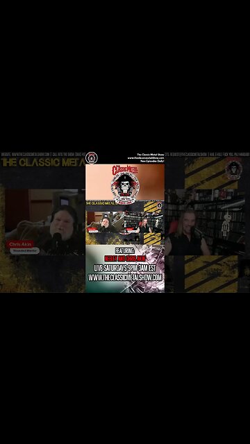 Broadcasting From My Hospital Bed! #comedy #injury #classicmetalshow