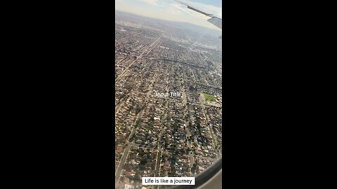 Beautiful view of LA city. #LAX airport