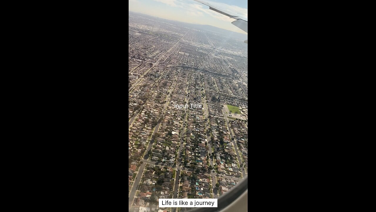 Beautiful view of LA city. #LAX airport