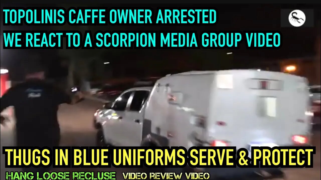 Topolinis Restaurant Owner Arrested - Reaction Review Video