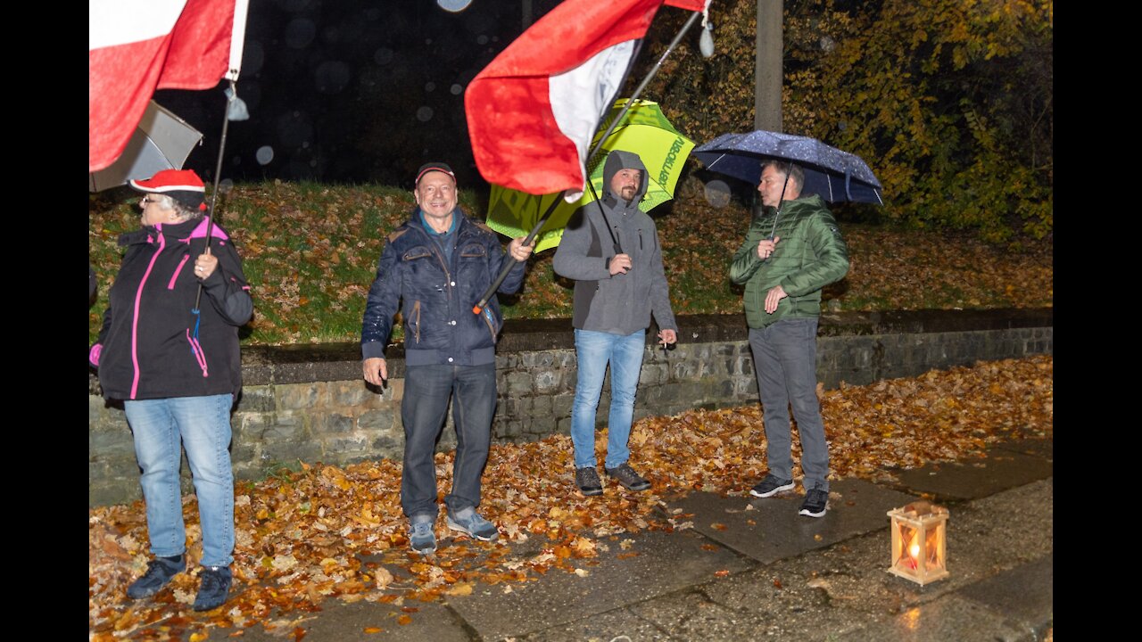 Stiller Protest in Neugersdorf vom 01.11.2021