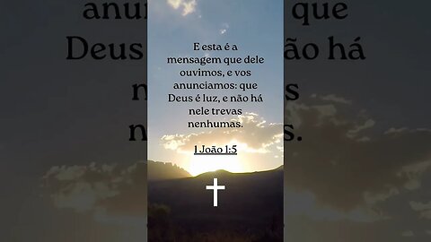 Deus é luz versiculo do dia hoje #shorts