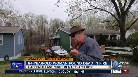 84-year-old woman dies from fire injuries