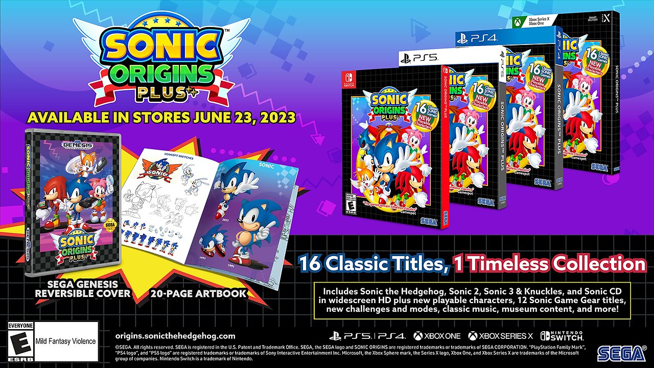 Sonic Origins Plus