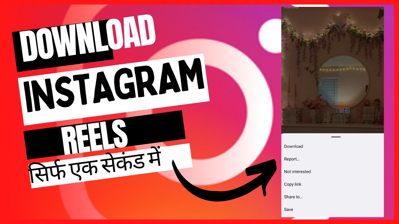 How to download Instagram reels