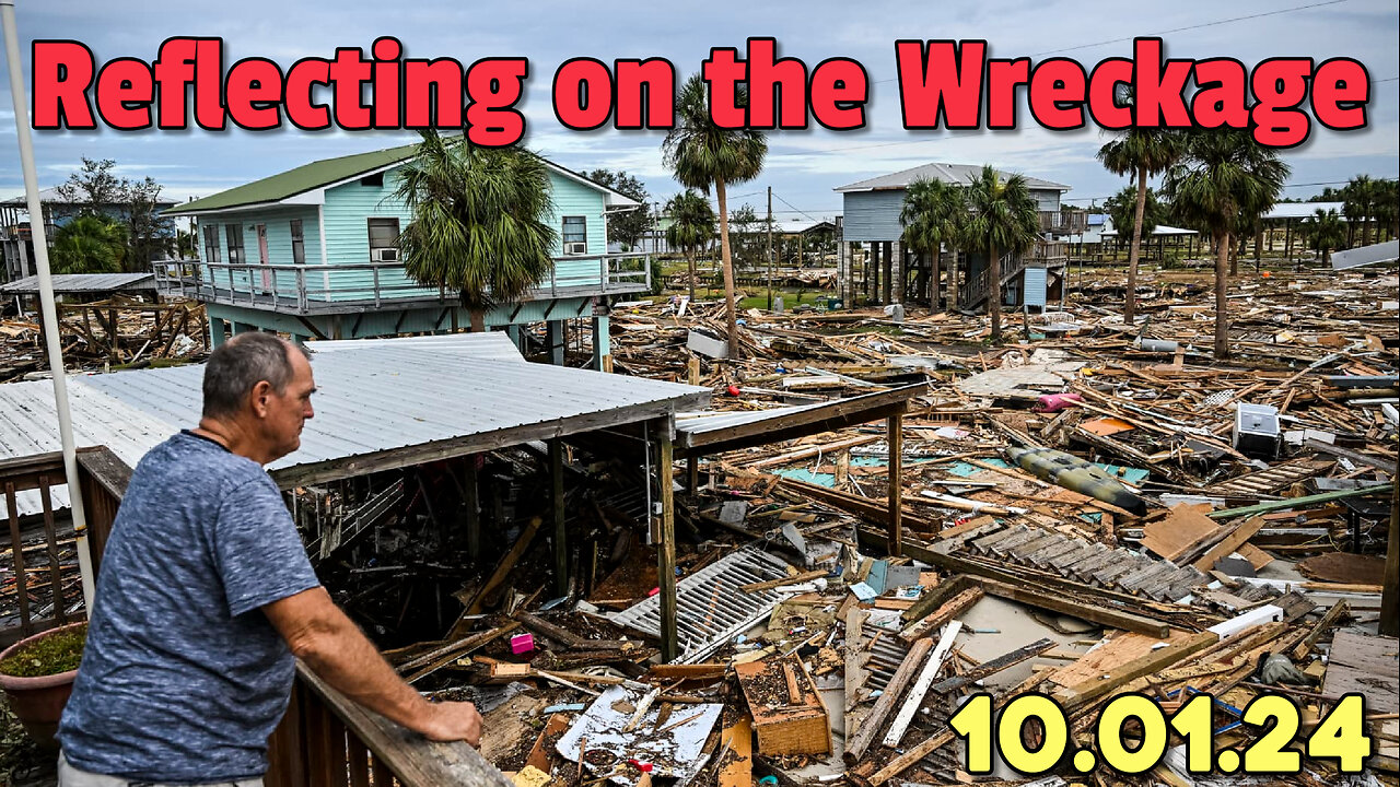 Reflecting on the Wreckage: Talking Hurricane Helene, COVID, Dock Workers Strike, Assange & More